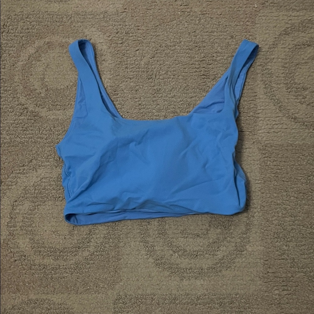 lululemon athletica Blue Sports Bra